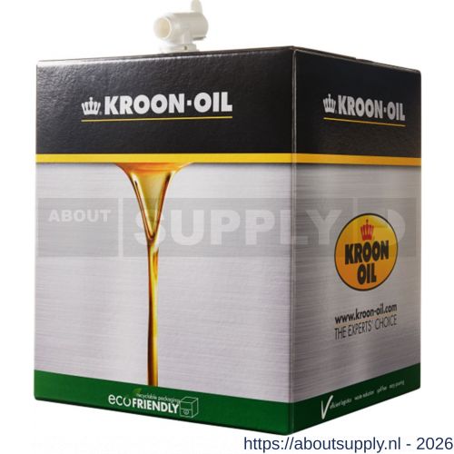 Kroon Oil Unigear HS GL-3-GL-5 80W-90 hydraulische olie synthetisch 20 L bag in box - S21501378 - afbeelding 1
