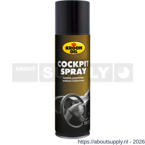 Kroon Oil Cockpitspray reiniging 300 ml pompverstuiver - S21500037 - afbeelding 1