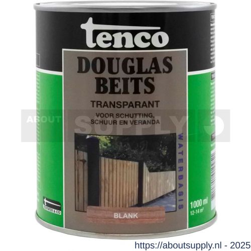 Tenco Douglasbeits transparant blank 1 L blik - S40710420 - afbeelding 1