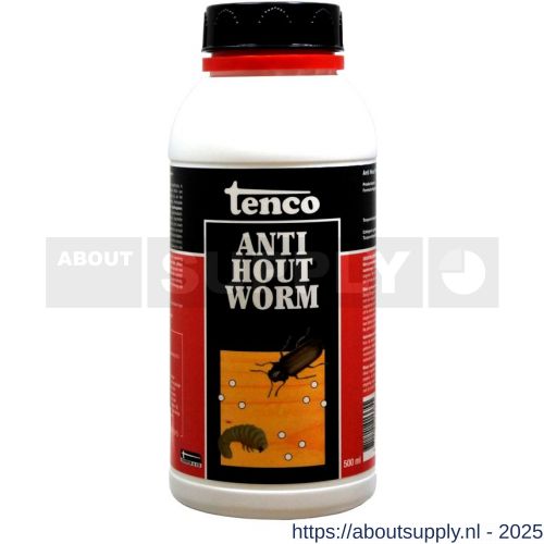 Tenco Anti-Houtworm kleurloos blank 0,5 L blik - S40710466 - afbeelding 1