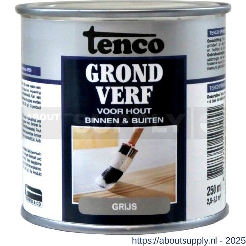 Tenco Grondverf grijs 0,25 L blik - S40710088 - afbeelding 1