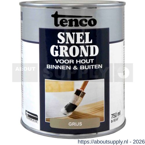 Tenco Snelgrond sneldrogende grondverf grijs 0,75 L blik - S40710110 - afbeelding 1