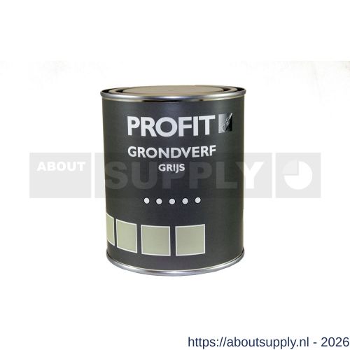 Profit Grondverf grijs 0.75 L blik - S40710100 - afbeelding 1