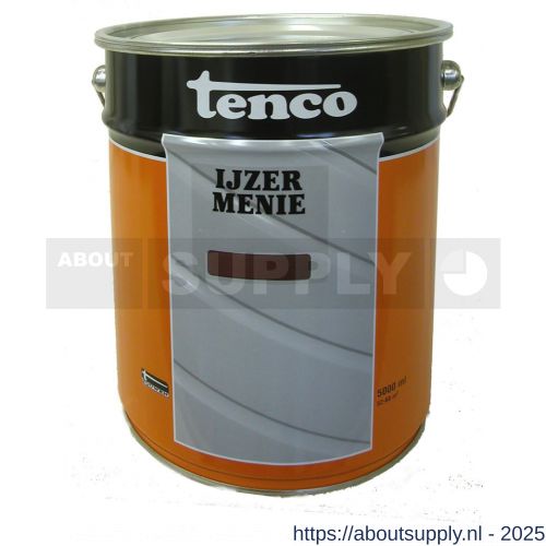 Tenco IJzermenie grondverf roodbruin 5 L blik - S40710087 - afbeelding 1
