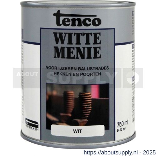 Tenco Witte menie grondverf wit 0,75 L blik - S40710074 - afbeelding 1