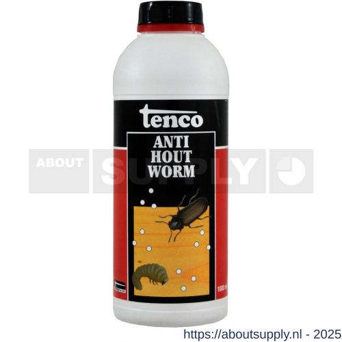 Tenco Anti-Houtworm kleurloos blank 1 L blik - S40710317 - afbeelding 1