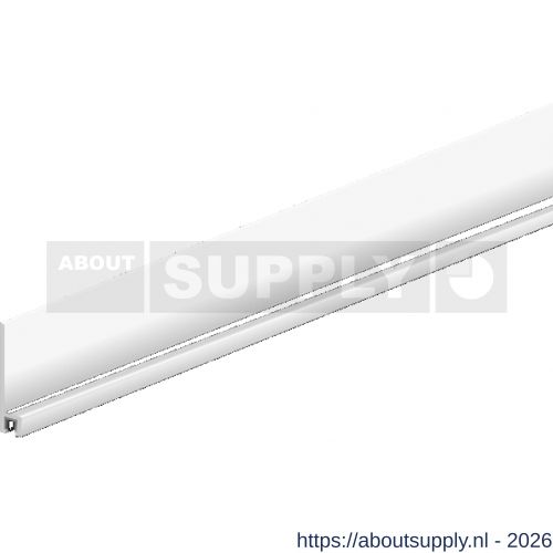 Ellen dorpel tochtprofiel met borstel aluminium IBS-70 300 cm - S51010120 - afbeelding 1