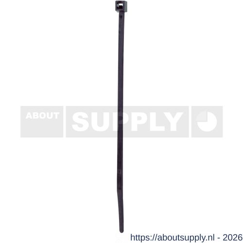 FM FS kabelbinder 2.5x160 mm zwart - S40885316 - afbeelding 1