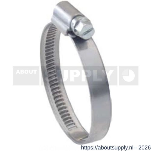 FM Clampex W4 DIN 3017 slangklem breedte 12 mm slangdiameter 25-40 mm - S40886003 - afbeelding 1