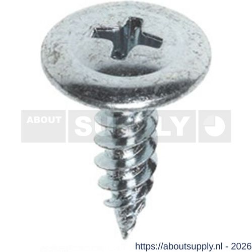 Steelies Ultimate framingschroef 4,2x25 mm waferhead scherpe punt verzinkt - S40861348 - afbeelding 1