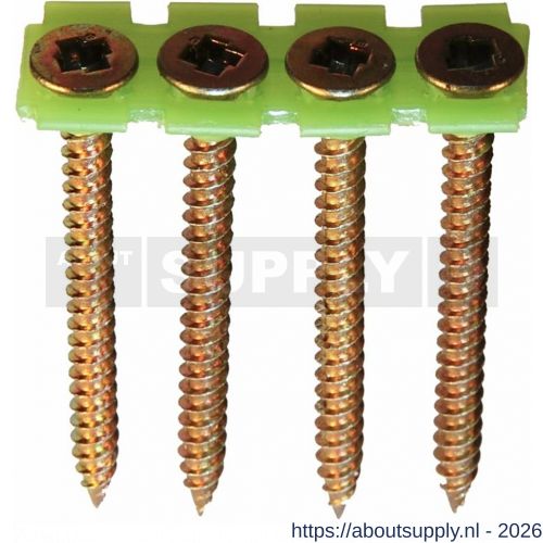 Grabber SuperDrive Stabber schroef 4.2x50 mm verzonken kop LOX-2 S-punt hout-staal geelverzinkt - S40894069 - afbeelding 1