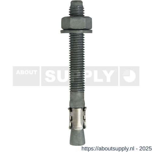 FM 753 doorsteekanker M10x90 mm 3DG coating - S40885014 - afbeelding 1
