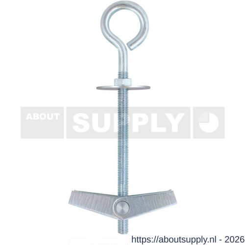 FM AM parapluplug M5x70 mm geleverd met oog verzinkt - S40885463 - afbeelding 1