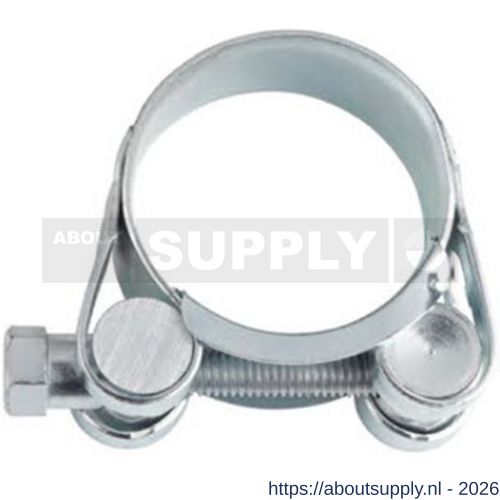 Index AB-GP heavy duty slangklem 104-112 mm verzinkt - S40902035 - afbeelding 1