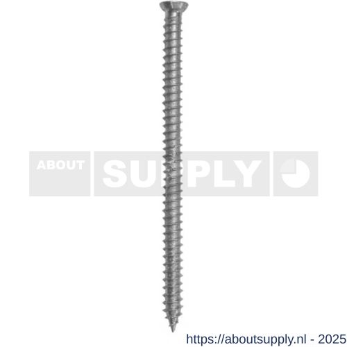 Tox Window Pro SK kozijnschroef 7.5x152 mm verzonken kop verzinkt - S40896157 - afbeelding 1