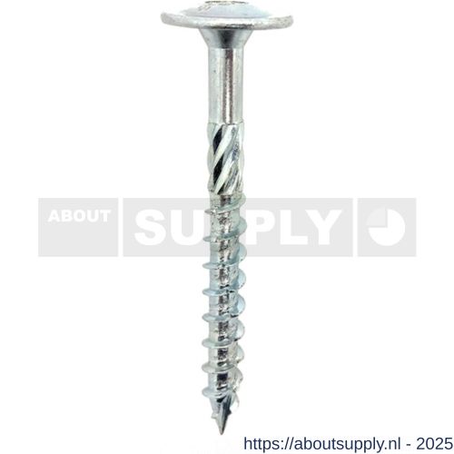 Woodies Ultimate 10,0x380/80 mm tellerkop TK Torx T 40 verzinkt - S40800143 - afbeelding 1