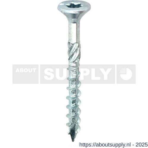 Woodies Ultimate 4,0x45/27 mm verzonken kop VK Torx T 20 verzinkt - S40800269 - afbeelding 1