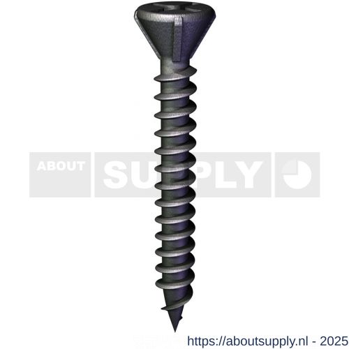 Grabber gipsvezelplaatschroef 3.9x25 mm gefosfateerd - S40894043 - afbeelding 1