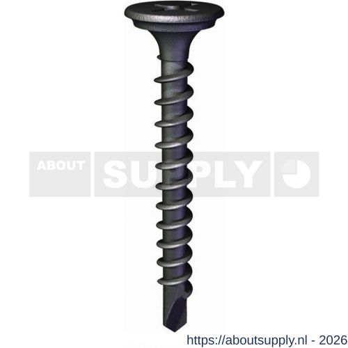 Grabber snelbouwschroef fijne draad 3,5x25 mm boorpunt - S40894077 - afbeelding 1