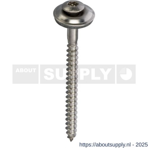 Steelies Ultimate spenglerschroef 4.5x120 mm Torx T 20 RVS A2 met 15 mm ring - S40861173 - afbeelding 1