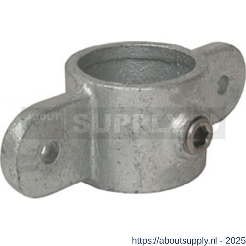 Norma buiskoppeling 167M-D scharnierdeel M dubbel 48,3 mm staal gegalvaniseerd - S11550654 - afbeelding 1