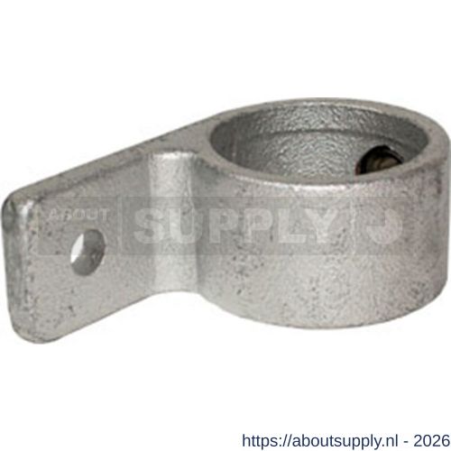 Norma buiskoppeling 199-C klemring plaatmontage 42,4 mm staal gegalvaniseerd - S11550642 - afbeelding 1