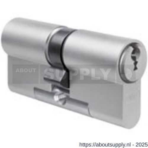 Evva profielcilinder dubbel EPS SKG** 41/71=112 mm stiftsleutel conventioneel plan messing vernikkeld DZ - S22101229 - afbeelding 1