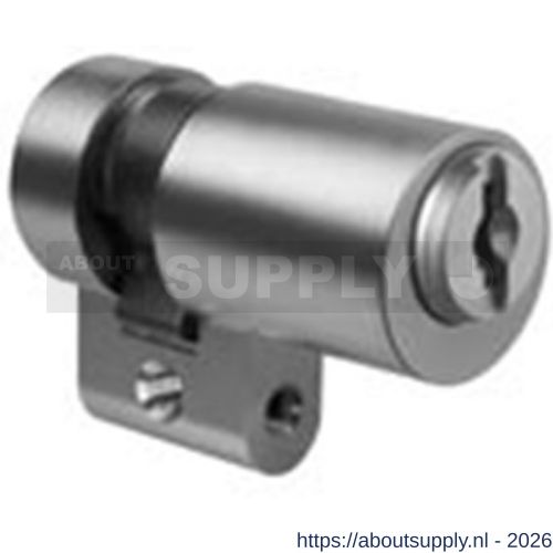 Evva rondcilinder half MCS 9/67=76 m keersleutel plan messing vernikkeld RHZ - S22101492 - afbeelding 1