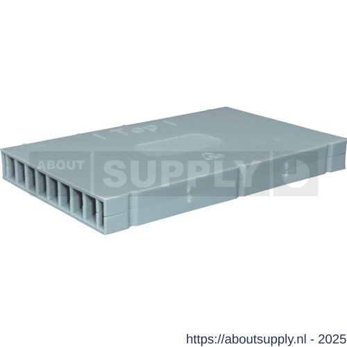 GebuVolco 279 stootvoegrooster 10x50x97,5 mm PP zwart - S50001777 - afbeelding 1