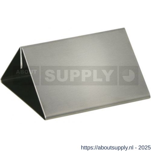 Nedco Display presentatie menuclip 100x100x50 mm RVS - S24004388 - afbeelding 1