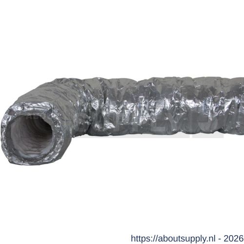 Nedco ventilatiebuis flexibele geluiddempend aluminium afvoerslang 315 mm lengte 1 m - S24002821 - afbeelding 1