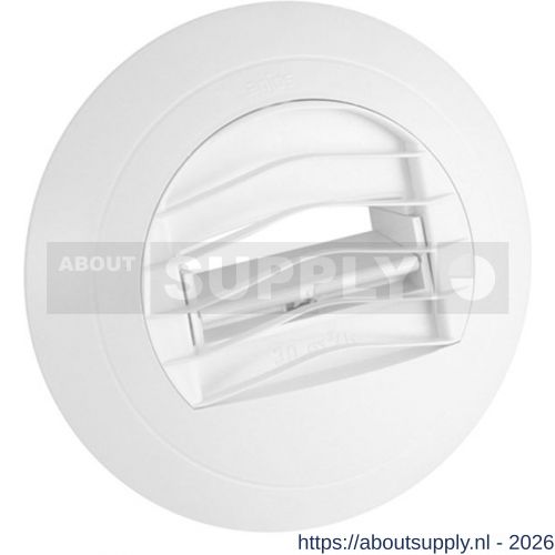 Nedco ventielrooster zelfregelend afzuigventiel Alize 90 PP kunststof wit - S24001124 - afbeelding 1
