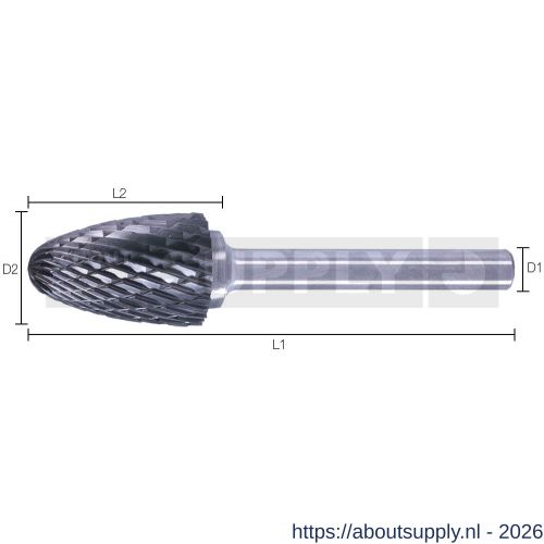 Labor RBUF1000 HM stiftfrees universele vertanding type F ARC boom 10.0x20/65 mm koker - S50303599 - afbeelding 1