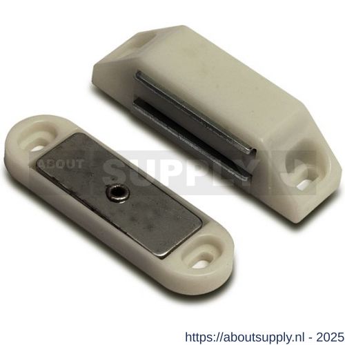 Dulimex DX MC 8803B magneetsnapper kunststof tegenplaat 6 kg bruin - S30202271 - afbeelding 1