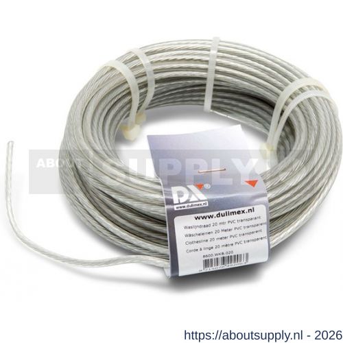 Dulimex DX WKB.010 waslijndraad PVC bundel 10 m - S30203476 - afbeelding 1