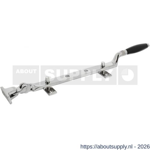 Intersteel Living 5614 raamuitzetter Ton met stelpennen nikkel-ebbenhout - S26008093 - afbeelding 1