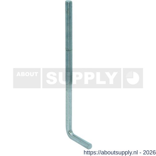 GB 05195 muurplaatanker M24 400x100 mm DL > 120 mm blank - S18000747 - afbeelding 1