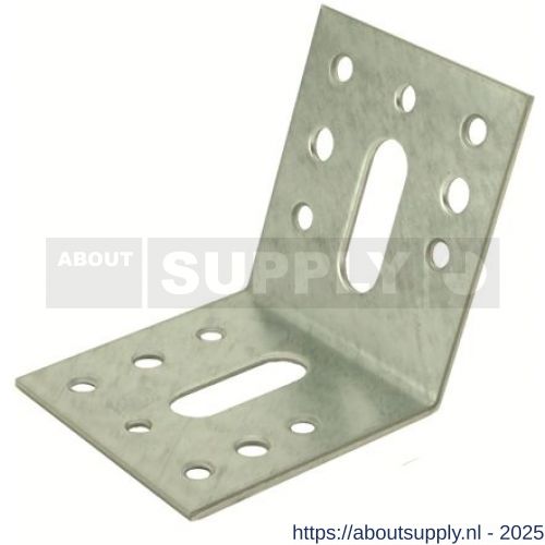GB 072503 bovendorpelanker 100 graden 60x60 mm 60x2 mm sendzimir verzinkt - S18001317 - afbeelding 1