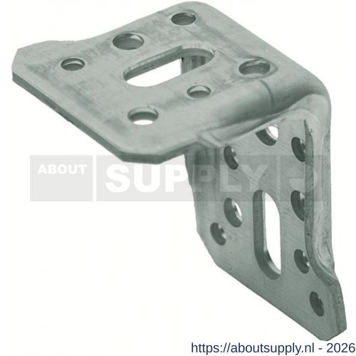 GB 073101 XL-hoekanker 75x100 mm 72x5 mm zink-magnesium 2/30x13 mm - S18001250 - afbeelding 1