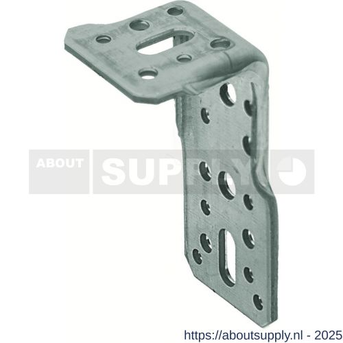 GB 073150 XL-hoekanker 75x150 mm 72x5 mm sendzimir verzinkt 2/30x13 mm - S18001216 - afbeelding 1