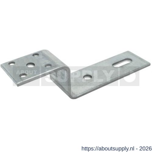 GB 073860 vloerkozijnstrip 60x75x170 mm 60x8 mm thermisch verzinkt TV-3 - S18001547 - afbeelding 1