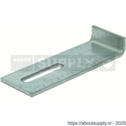 GB 0758526 elementverankering J-anker type 3 22x170 mm 50x8 mm thermisch verzinkt 65x13 mm - S18001230 - afbeelding 1