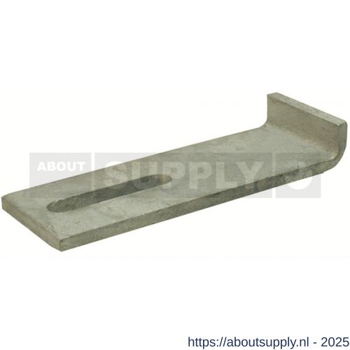 GB 0758626 elementverankering J-anker type 10 22x170 mm 60x8 mm thermisch verzinkt 65x13 mm - S18001231 - afbeelding 1