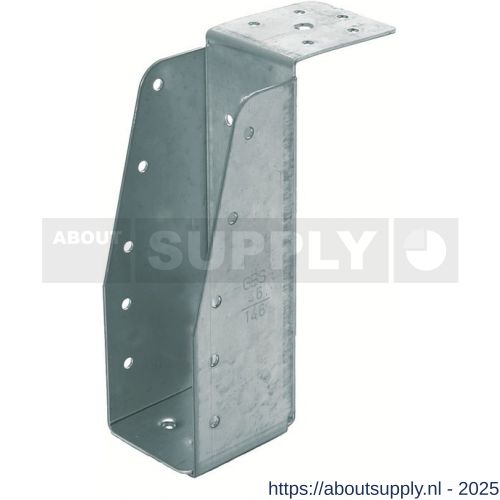 GB 09347 balkdrager lange lip GBS-LL 63x225 mm 1,5 mm sendzimir verzinkt - S18001035 - afbeelding 1