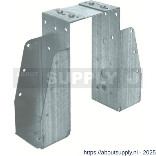 GB 09611 balkdrager dubbel GBS-DB 46x96 d=... (maat opgeven) mm 1,5 mm sendzimir verzinkt - S18001056 - afbeelding 1