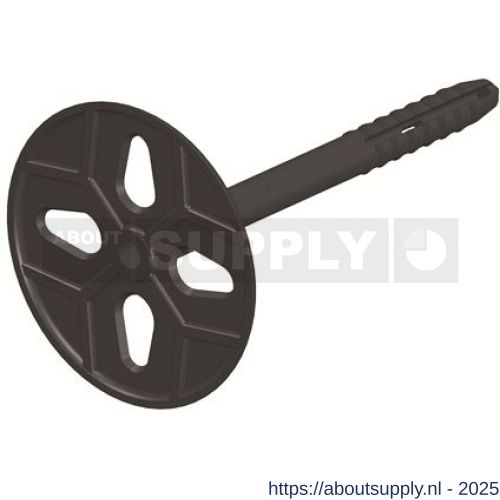 GB 330100 UNI-flexplug 100 mm diameter 8 mm nylon - S18000057 - afbeelding 1