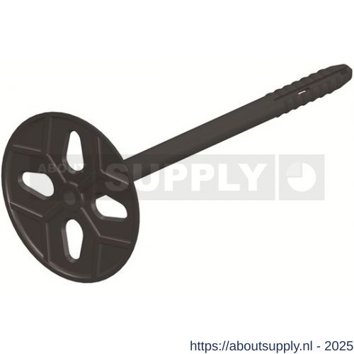 GB 330140 UNI-flexplug 140 mm diameter 8 mm nylon - S18000059 - afbeelding 1