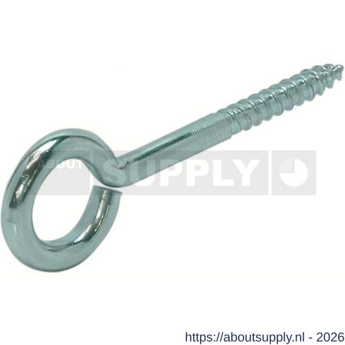 GB 80010136 schroefoog houtdraad HT 2,2 6x3 mm diameter 1,8 mm vermessingd - S18000398 - afbeelding 1