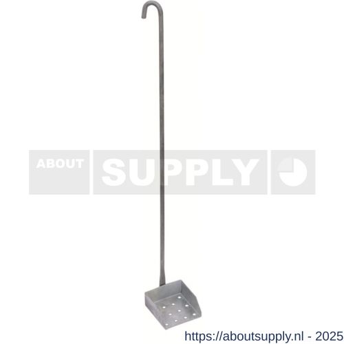 GB 85470 putschep 100x100 mm 1,5 mm sendzimir verzinkt - S18002355 - afbeelding 1