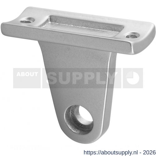 Hermeta 3521 leuninghouder zadel voor ronde leuning naturel EAN sticker - S20100977 - afbeelding 1